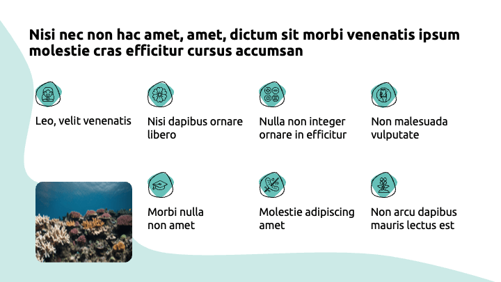 Waves Green Minimal slide 8